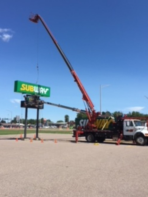 pylon signs